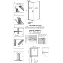Душевой уголок Radaway Nes KDJ I 80x80 L