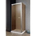 Душевой уголок Radaway Twist DW+S 70x100 коричневое стекло