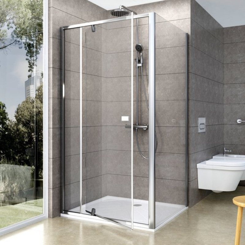 Душевой уголок Ravak PDOP2 110х80, Transparent, профиль хром