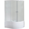 Душевой уголок Royal Bath RB 8120BK-C-L с поддоном
