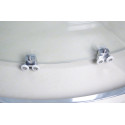 Душевой уголок Timo Altti-608 Сlean Glass 80х80 см
