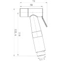 Гигиенический душ BelBagno Nova BB-IFS1-IN