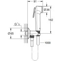 Гигиенический душ Grohe Tempesta-F 26356IL0 белый
