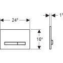 Кнопка смыва Geberit Sigma 50 115.788.DW.2 черный