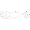 Комплект Berges Wasserhaus Novum 043229 кнопка чёрная