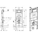 Комплект Geberit iCon 500.300.01.I