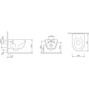 Комплект Grohe Rapid SL 38772001 3 в 1 с кнопкой смыва + Чаша для унитаза + Крышка-сиденье