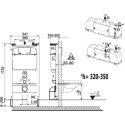 Комплект Roca Gap 893104100 подвесной унитаз + инсталляция + кнопка