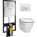 Комплект VitrA S50 9003b003-7200 4 в 1 с микролифтом