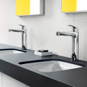 Комплект  Смеситель Hansgrohe Logis 71090000 для раковины + Рукомойник Duravit D-Code 0338490000 встраиваемый