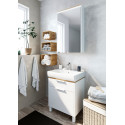 Комплект  Унитаз подвесной STWORKI Хельсинки Clean On DPL EO slim 63429 безободковый + Мебель для ванной STWORKI Дублин 60