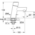 Кран Grohe Concetto New 32207001 для раковины, хром