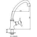 Кран Rossinka Q Q02-60U для раковины