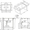 Мойка кухонная Alveus Elegant 40