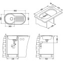 Мойка кухонная Alveus Form 40
