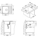 Мойка кухонная Alveus Galeo 10