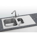 Мойка кухонная Alveus Glassix 20 белая