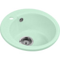 Мойка кухонная AquaGranitEx M-45 салатовая