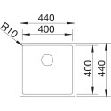 Мойка кухонная Blanco Claron 400-IF
