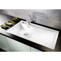 Мойка кухонная Blanco Zenar 45S 523810 белая, левая
