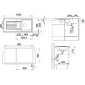 Мойка кухонная Blanco Zia 6S 514742 белая