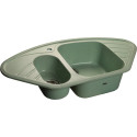 Мойка кухонная GranFest Corner C-960 E салатовая
