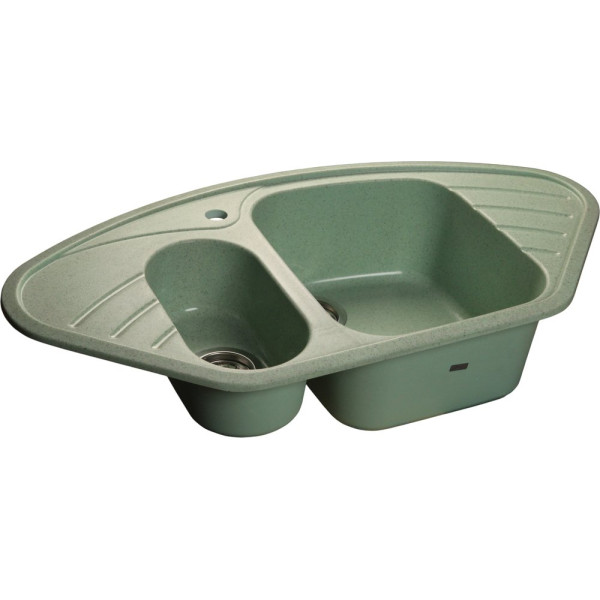 Мойка кухонная GranFest Corner C-960 E салатовая