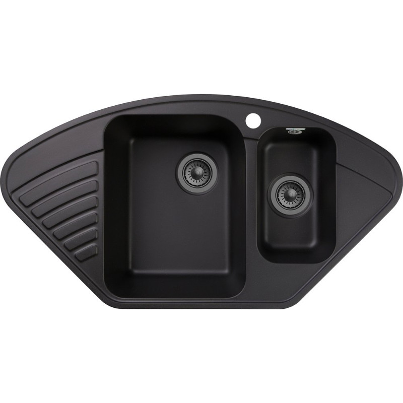 Мойка кухонная GranFest Quarz Z 14 черная