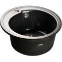 Мойка кухонная GranFest Rondo GF-R450 черный