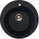 Мойка кухонная GranFest Rondo GF-R450 черный