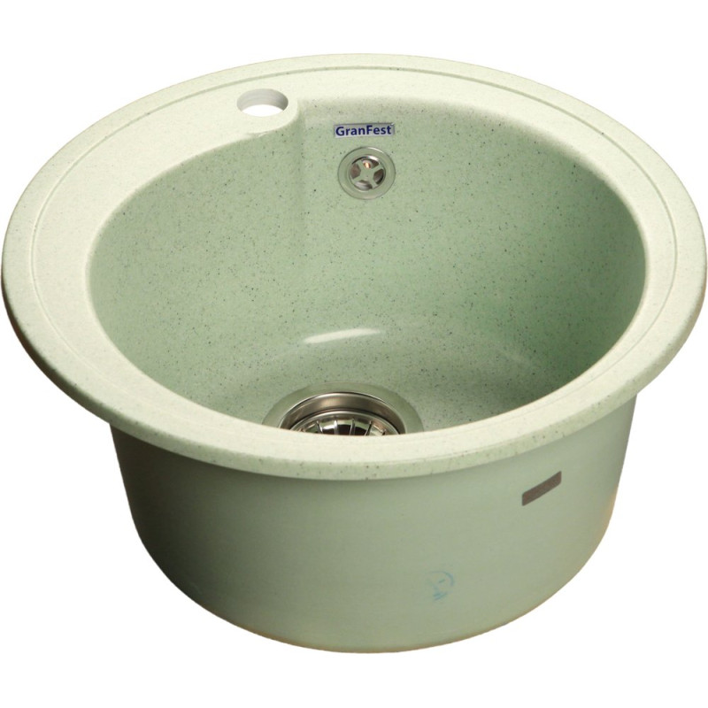 Мойка кухонная GranFest Rondo GF-R450 салатовый