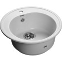Мойка кухонная GranFest Rondo GF-R510 белый