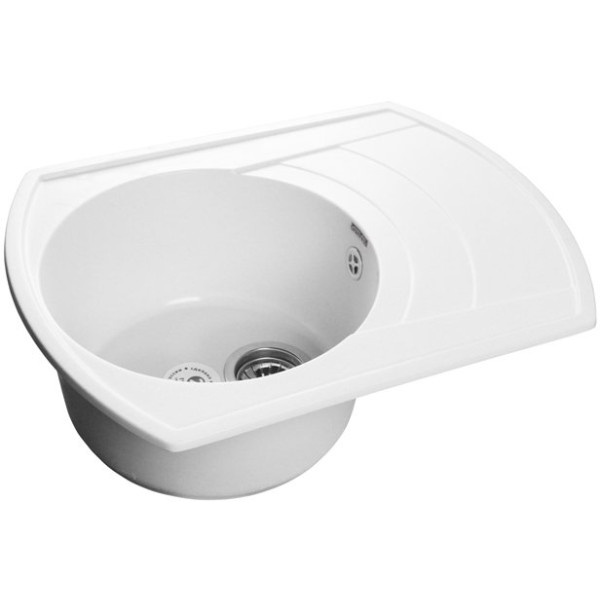 Мойка кухонная GranFest Rondo GF-R650 L иней