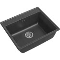 Мойка кухонная GranFest Vertex GF-V-580 графит
