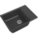 Мойка кухонная GranFest Vertex GF-V-680L графит