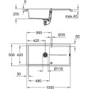 Мойка кухонная Grohe K400 31641AT0