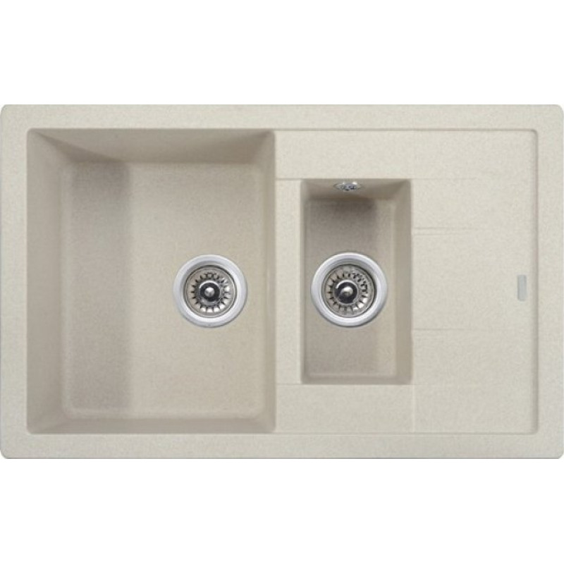 Мойка кухонная Kaiser KG2M-7850-SB песочный мрамор