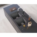 Мойка кухонная Omoikiri Bosen 38-U-GR leningrad grey
