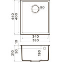 Мойка кухонная Omoikiri Bosen 38-U-GR leningrad grey