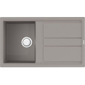 Мойка кухонная Omoikiri Kitagawa 86-GR leningrad grey