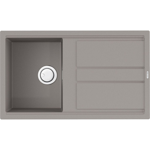 Мойка кухонная Omoikiri Kitagawa 86-GR leningrad grey