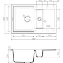 Мойка кухонная Omoikiri Sakaime 78-2-DC темный шоколад