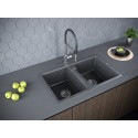 Мойка кухонная Paulmark PM238150-DG графит