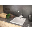 Мойка кухонная Paulmark Praktisch PM105152-WH белый