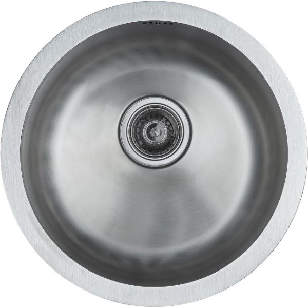 Мойка кухонная Paulmark Werra PM404646-BS брашированная нержавеющая сталь