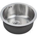Мойка кухонная Paulmark Werra PM404646-BS брашированная нержавеющая сталь
