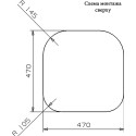 Мойка кухонная Reginox Boston LUX OKG сталь