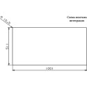 Мойка кухонная Reginox Nevada 30x30 LUX OKG left L сталь