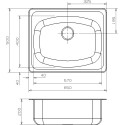 Мойка кухонная Reginox Toronto LUX OKG (pallet)