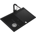 Мойка кухонная TEKA Clivo 45 B-TQ черный металлик